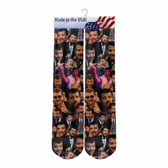Neil Degrasse Tyson Socks - Picture 1 of 1